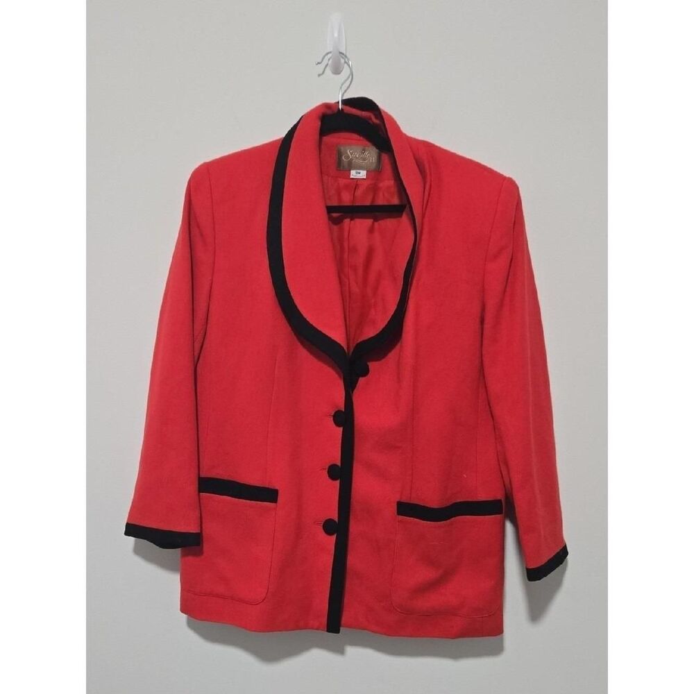 Unbranded Women's Red and Black Jacket
